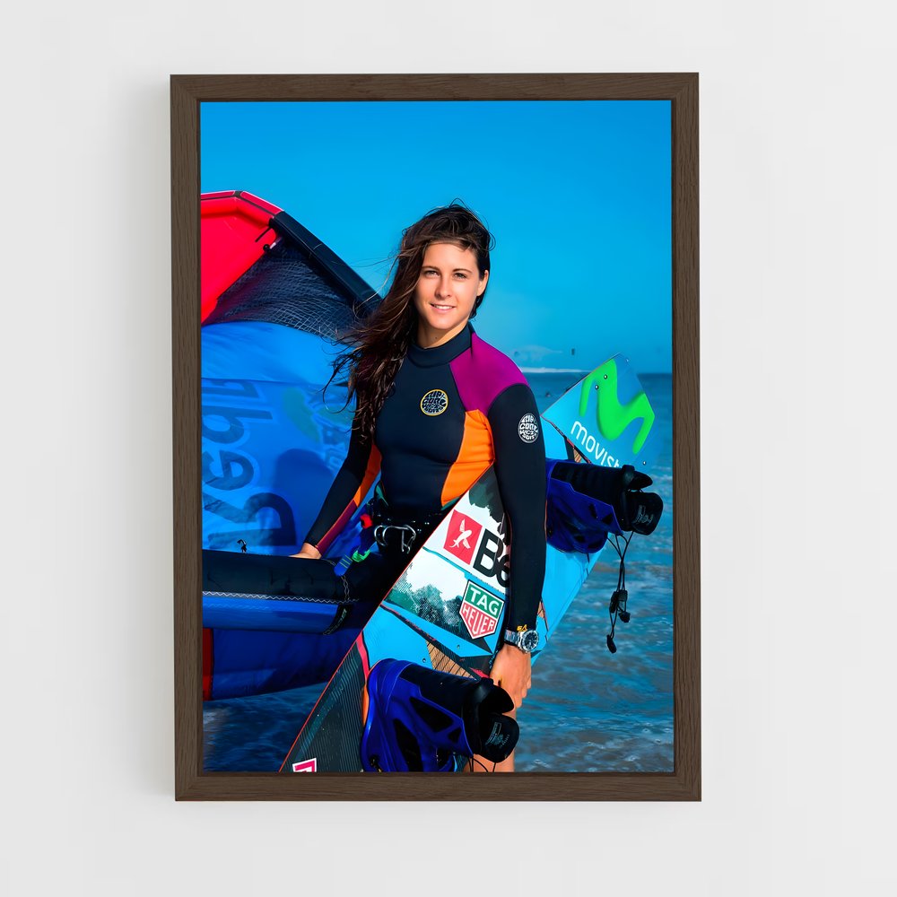 Poster Surf et Sensations – affiche Kitesurf (vue 5)